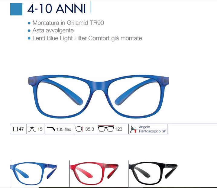 Occhiali da vista Occhiali blue control junior - Ottica Dieci decimi -  Napoli