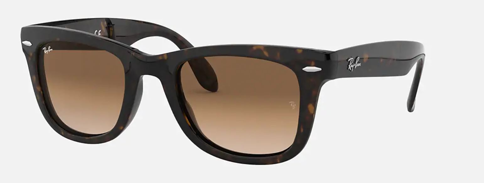 Occhiali da sole Ray ban wayfarer pieghevole - Ottica Dieci decimi - Napoli