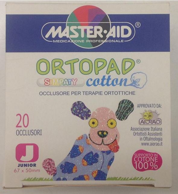 Occlusori per terapie ortottiche Ortopad