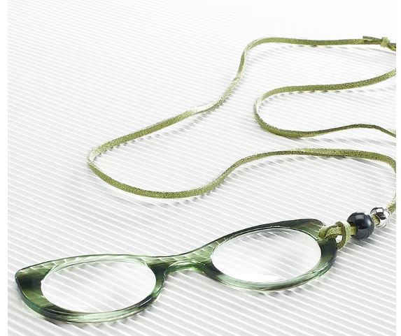 Collana occhiale con lenti graduate