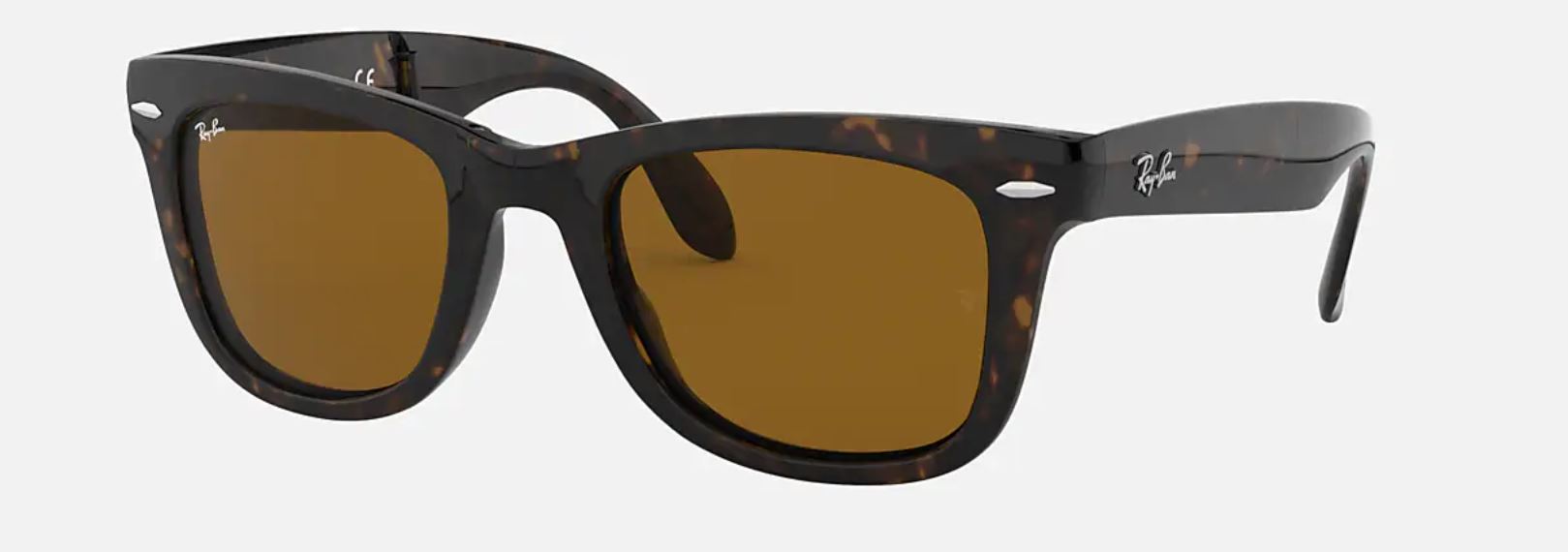 Occhiali da sole Ray ban wayfarer pieghevole - Ottica Dieci decimi - Napoli