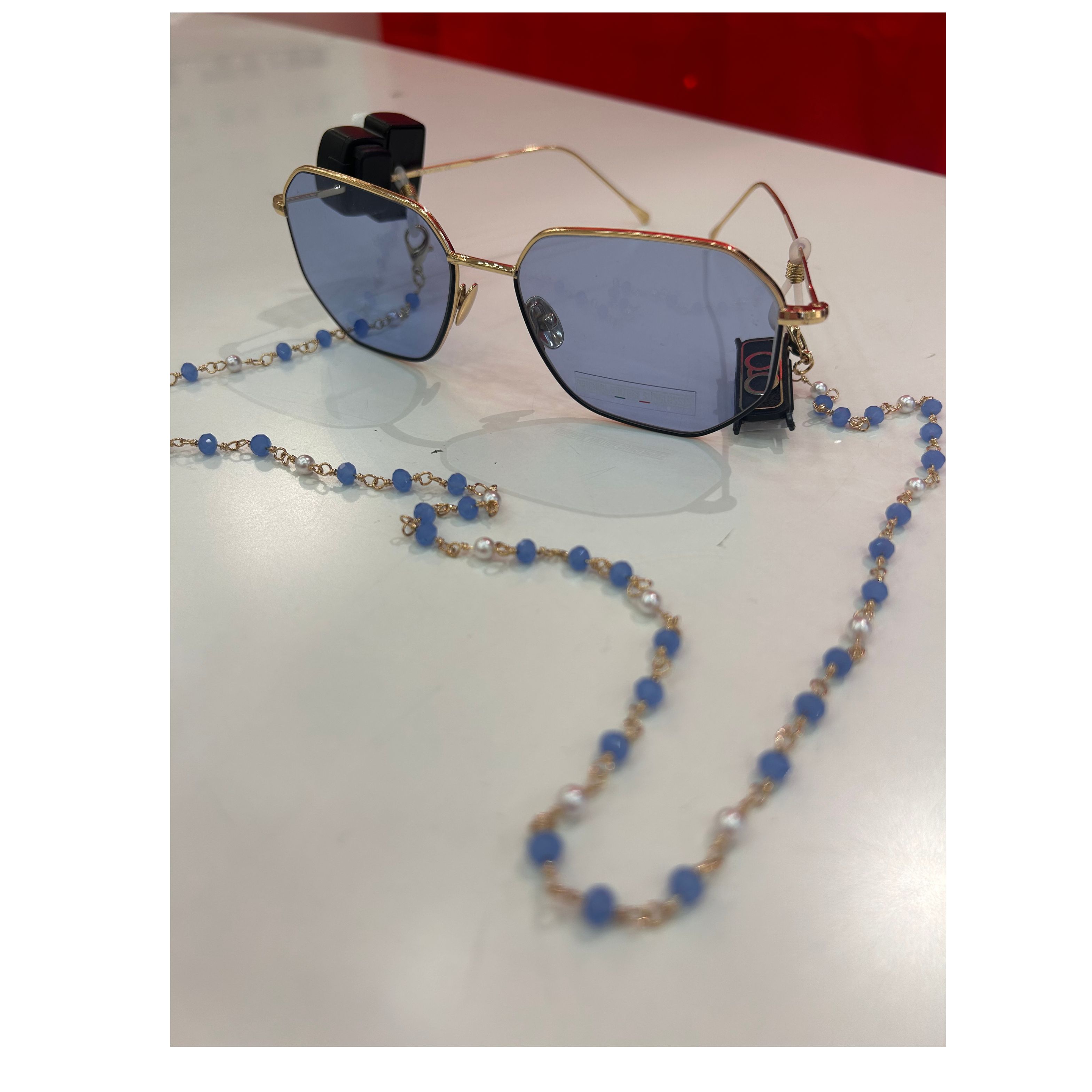 Original Vintage Bhoème BH03 set with matching metal chain