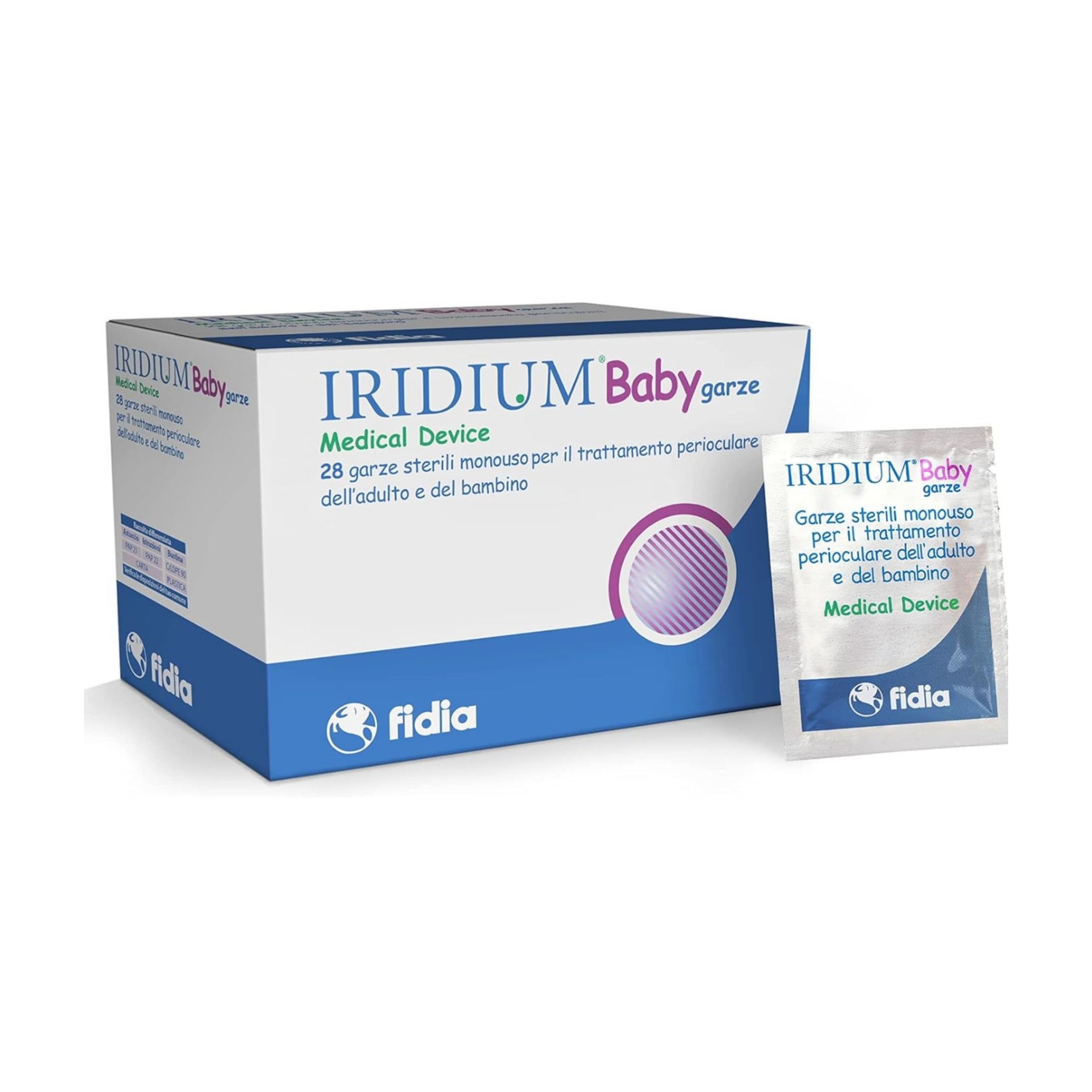 Iridium baby garze
